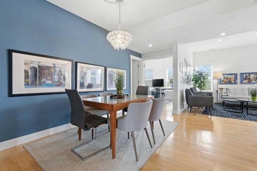 130 Garrison Square Sw, Calgary, AB - Indoor Photo Showing Dining Room