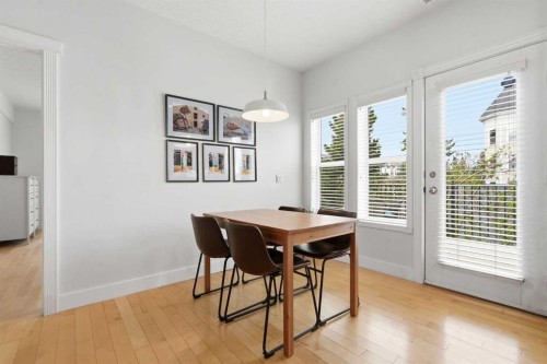 130 Garrison Square Sw, Calgary, AB - Indoor Photo Showing Dining Room