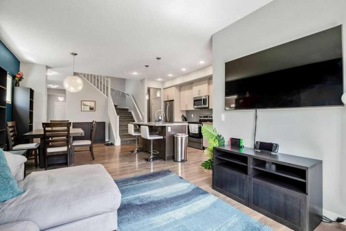 219 Mahogany Grove Se, Calgary, AB - Indoor Photo Showing Living Room
