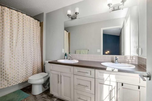 219 Mahogany Grove Se, Calgary, AB - Indoor Photo Showing Bathroom