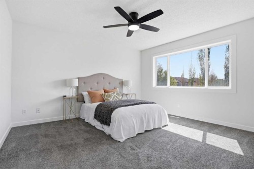 86 Brightondale Parade Se, Calgary, AB - Indoor Photo Showing Bedroom