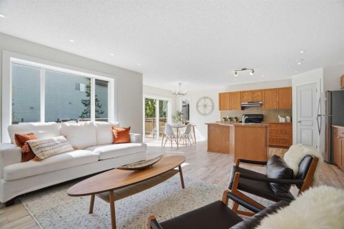 86 Brightondale Parade Se, Calgary, AB - Indoor Photo Showing Living Room