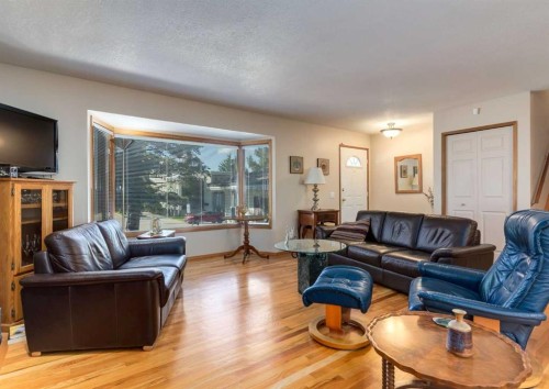 4808 Valiant Drive Nw, Calgary, AB - Indoor Photo Showing Living Room