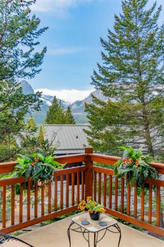14 Blue Grouse Ridge, Canmore, AB - Outdoor With Deck Patio Veranda With View