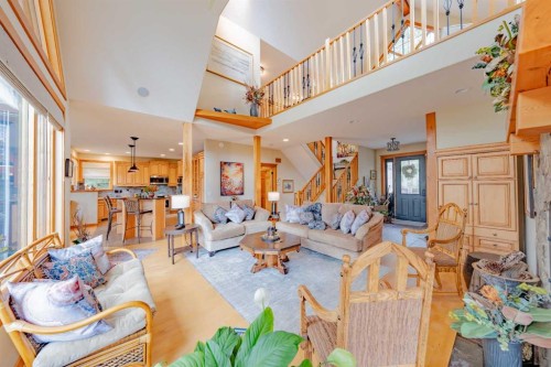 14 Blue Grouse Ridge, Canmore, AB - Indoor Photo Showing Living Room