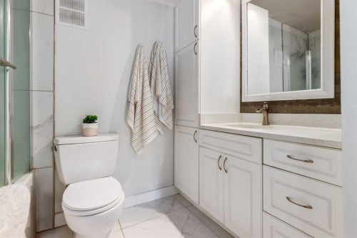 4-333 Braxton Place Sw, Calgary, AB - Indoor Photo Showing Bathroom