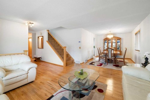 14207 Deer Run Boulevard Se, Calgary, AB - Indoor Photo Showing Living Room