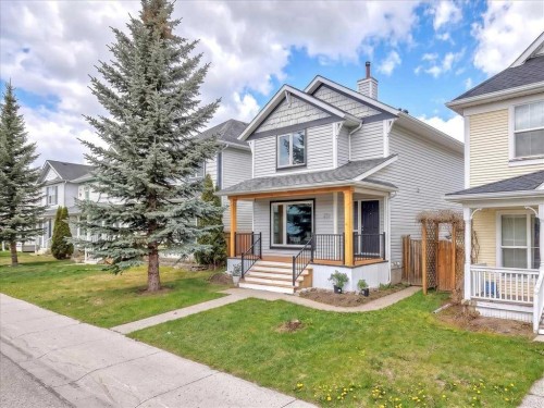 38 Tuscany Valley Heights Nw, Calgary, AB - Outdoor With Deck Patio Veranda With Facade