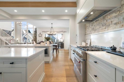 26 Bluerock Avenue Sw, Calgary, AB - Indoor Photo Showing Kitchen With Upgraded Kitchen