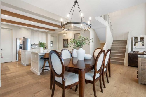 26 Bluerock Avenue Sw, Calgary, AB - Indoor Photo Showing Dining Room