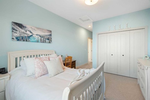 26 Bluerock Avenue Sw, Calgary, AB - Indoor Photo Showing Bedroom