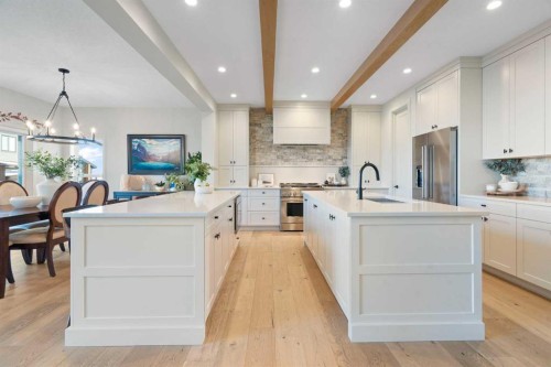 26 Bluerock Avenue Sw, Calgary, AB - Indoor Photo Showing Kitchen With Upgraded Kitchen