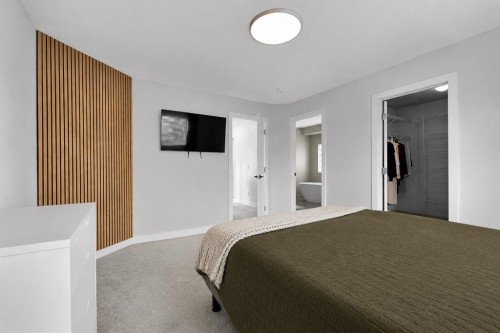 163 Citadel Park Nw, Calgary, AB - Indoor Photo Showing Bedroom