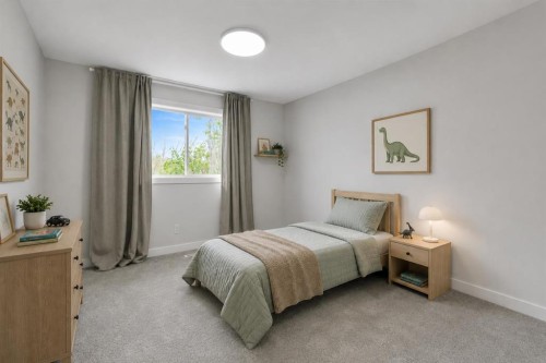 163 Citadel Park Nw, Calgary, AB - Indoor Photo Showing Bedroom