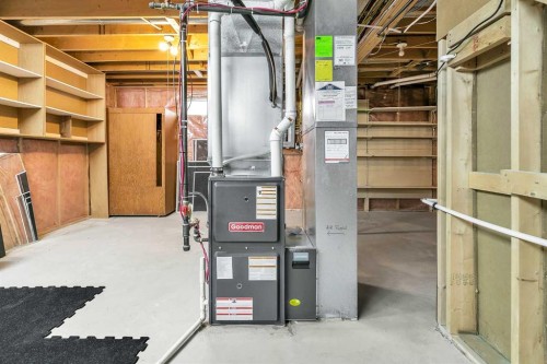 163 Citadel Park Nw, Calgary, AB - Indoor Photo Showing Basement