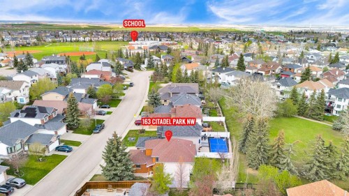 163 Citadel Park Nw, Calgary, AB - Outdoor With View