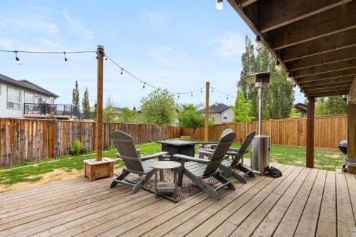 128 Hillcrest Cape, Strathmore, AB - Outdoor With Deck Patio Veranda With Exterior