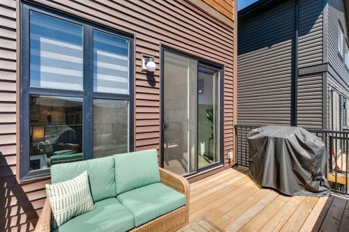 160 Precedence Hill, Cochrane, AB - Outdoor With Deck Patio Veranda