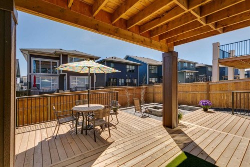 160 Precedence Hill, Cochrane, AB - Outdoor With Deck Patio Veranda With Exterior