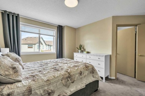 300 Copperstone Cove Se, Calgary, AB - Indoor Photo Showing Bedroom