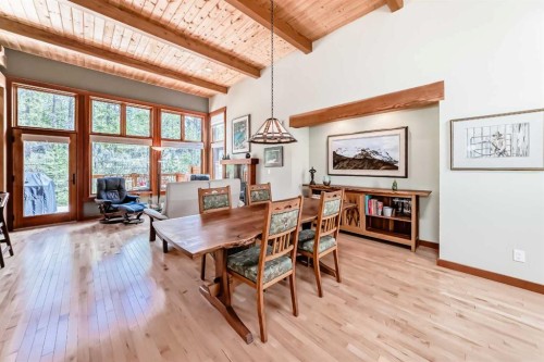 B-272 Three Sisters Drive, Canmore, AB - Indoor Photo Showing Dining Room