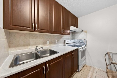 277 Panton Way Nw, Calgary, AB - Indoor Photo Showing Kitchen With Double Sink
