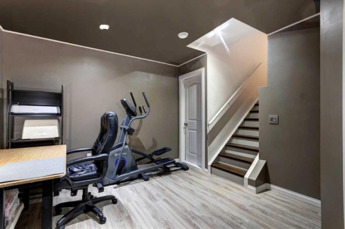 2301 Wentworth Villas Sw, Calgary, AB - Indoor Photo Showing Gym Room