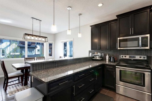 2301 Wentworth Villas Sw, Calgary, AB - Indoor Photo Showing Kitchen With Upgraded Kitchen