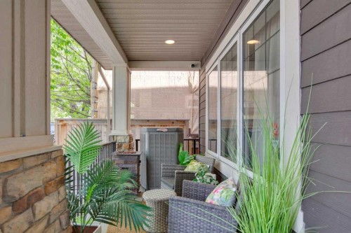 1-528 34 Street Nw, Calgary, AB - Outdoor With Deck Patio Veranda With Exterior