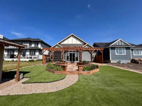 596 Muirfield Crescent, Lyalta, AB - Outdoor With Deck Patio Veranda