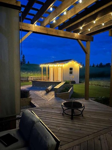 596 Muirfield Crescent, Lyalta, AB - Outdoor With Deck Patio Veranda With View