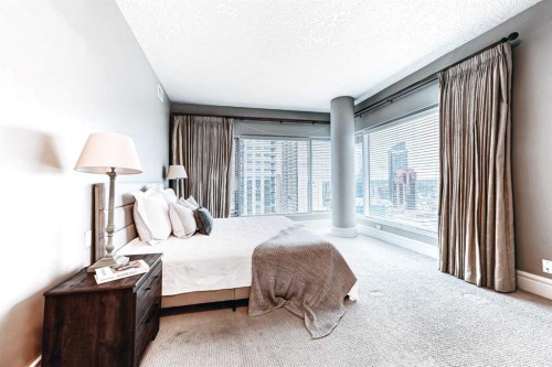 2308-920 5 Avenue Sw, Calgary, AB - Indoor Photo Showing Bedroom