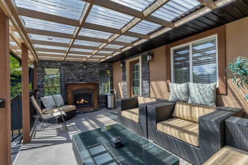 155 Midcrest Crescent Se, Calgary, AB -  With Fireplace With Deck Patio Veranda With Exterior