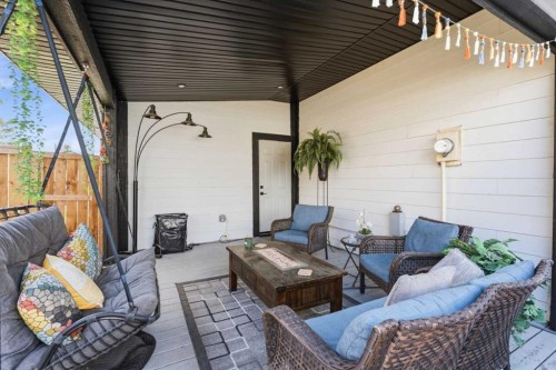428 Queen Anne Way Se, Calgary, AB - Outdoor With Deck Patio Veranda With Exterior