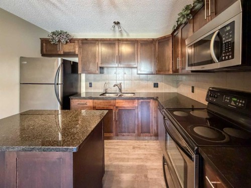 117 Panatella Hill Nw, Calgary, AB - Indoor Photo Showing Kitchen With Double Sink