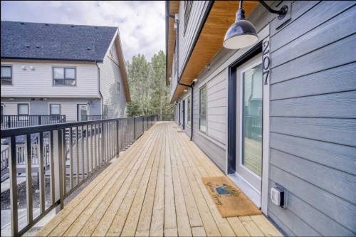 205-109 Kananaskis Way, Canmore, AB - Outdoor With Deck Patio Veranda With Exterior