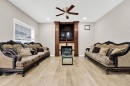 360 Saddlemont Boulevard Ne, Calgary, AB  - Indoor With Fireplace 