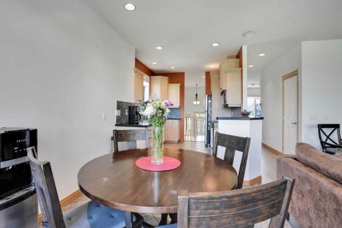 6 Discovery Woods Villas Sw, Calgary, AB - Indoor Photo Showing Dining Room