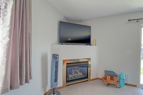 234 Martinvalley Mews Ne, Calgary, AB - Indoor Photo Showing Other Room With Fireplace