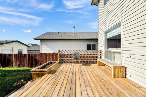 159 Hidden Way Nw, Calgary, AB - Outdoor With Deck Patio Veranda With Exterior