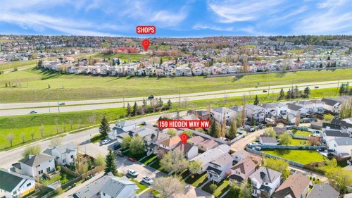 159 Hidden Way Nw, Calgary, AB - Outdoor With View