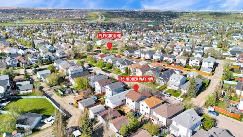 159 Hidden Way Nw, Calgary, AB - Outdoor With View