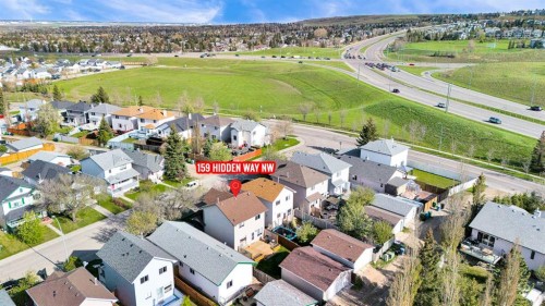 159 Hidden Way Nw, Calgary, AB - Outdoor With View