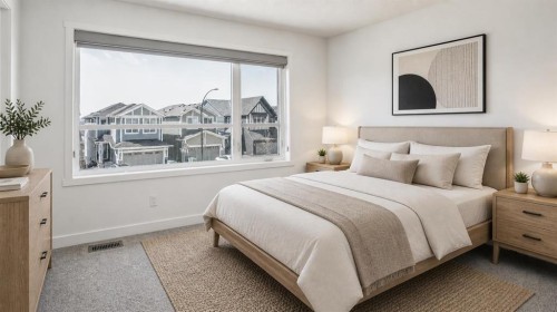 34 Lucas Terrace Nw, Calgary, AB - Indoor Photo Showing Bedroom