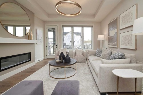 - Indoor Photo Showing Living Room With Fireplace