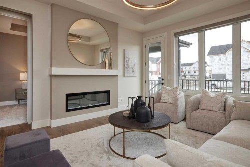  - Indoor Photo Showing Living Room With Fireplace