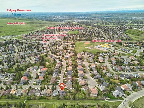 252 Edgebank Circle Nw, Calgary, AB - Outdoor With View
