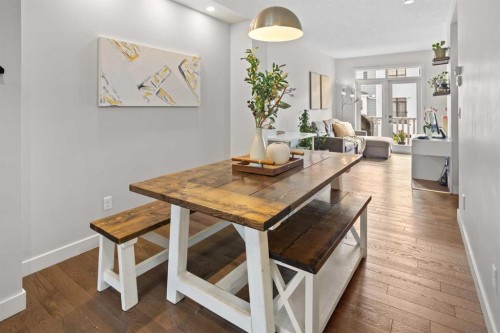 8 Sherwood Row Nw, Calgary, AB - Indoor Photo Showing Dining Room