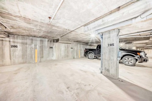 1220-10 Prestwick Bay Se, Calgary, AB - Indoor Photo Showing Garage