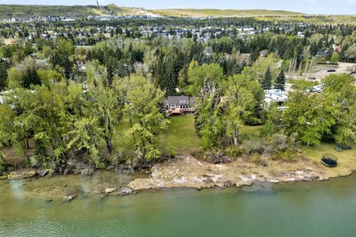 7136 Bow Crescent Nw, Calgary, AB - Outdoor With Body Of Water With View